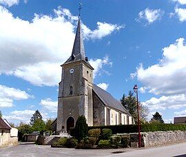 The church in Montchevrel