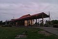 Old Kaiapoi Station after relocation.