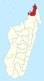 Location in Madagascar