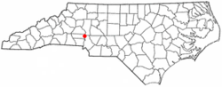 Location of Westport, North Carolina