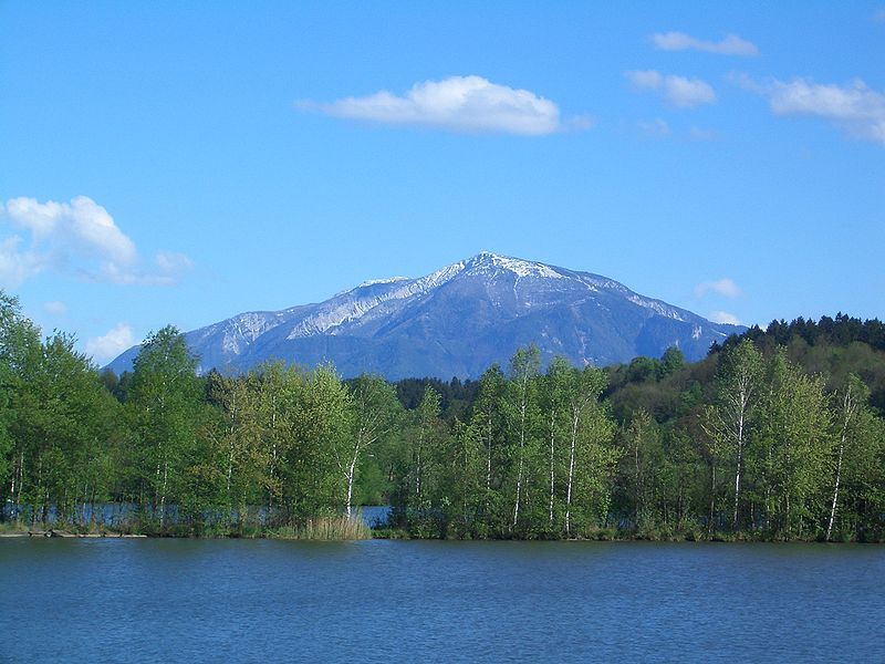 File:Petzen Bergmassiv VoelkermarkterStausee.jpg