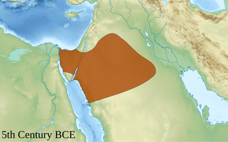 File:Qedarites map.png