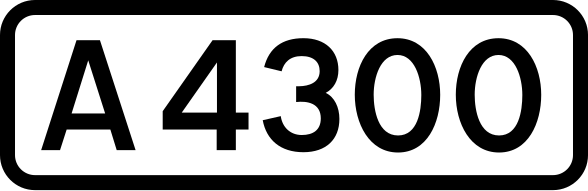 File:UK road A4300.svg