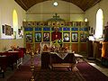 Interior of St. Petka Church in Vacarelian Monastery