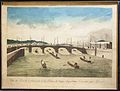 Vue d'optique of the Bridge of La Concorde, Printed in Paris