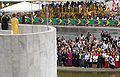 Lula's speech at the Planalto Palace parlatorium.