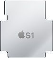 An illustration of the Apple S1 integrated computer (defunct)