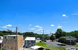 Town square in Byrdstown