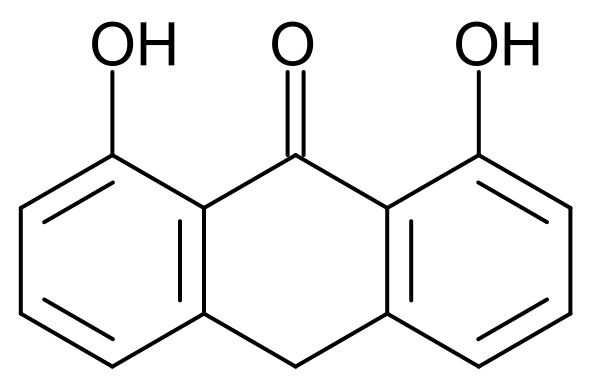 File:Dithranol structure.svg