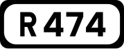 R474 road shield}}