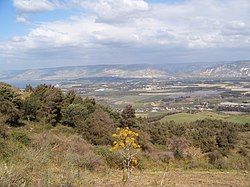 The village overlooked the Jordan Valley