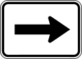 M6-1PR Right Directional Arrow