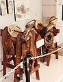 The common saddles that were used by Villa and his men.