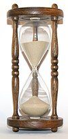 The hourglass was one of the earlier timekeeping devices