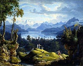 Swiss landscape (1818)