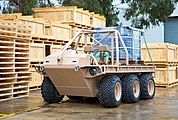 Prototype example of the Supacat All Terrain Mobility Platform (ATMP) Mk4.