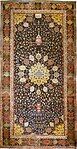 Ardabil Carpet; 1539–1540; wool pile on silk; length: 10.51 m; Victoria and Albert Museum (London)[59]