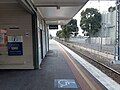 Northbound view from Platform 1, June 2019