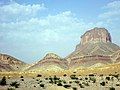 View of Chinjan, about 40 km northwest of Loralai