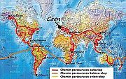 Itineraire tour du monde en stop