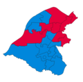 2011 results map