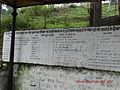 War memorial in Jaitak fort