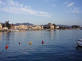 View of Aegina's seafront