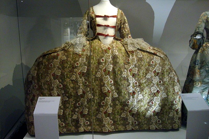 File:1760s Court Dress.JPG