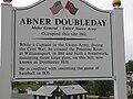 Doubleday Hill Monument Sign