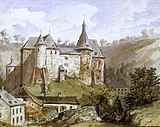 Michel Engels: Clervaux Castle (1886)