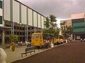 Part of campus, showing the Secondary Section block and part of the Primary Section building.