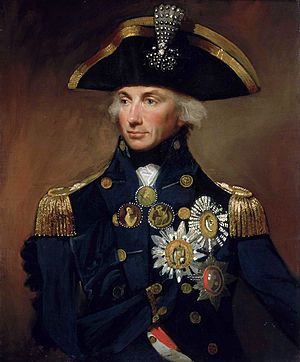 Vice Admiral Horatio Lord Nelson, by Lemuel Francis Abbott