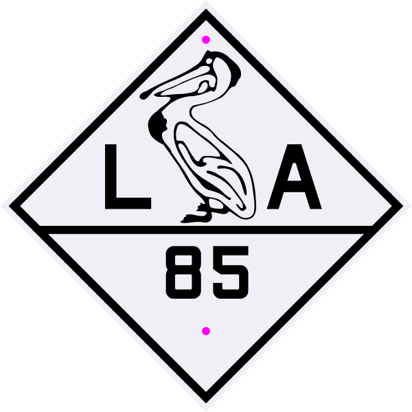 File:Louisiana 85 (1924).svg