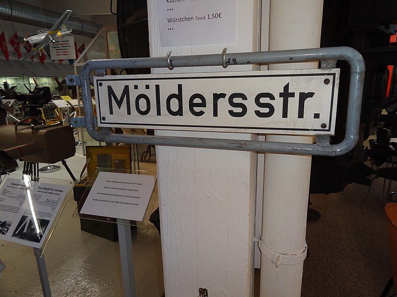 File:Mölders street sign.JPG