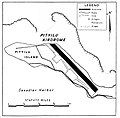 Map Pityilu Island with air base 1944