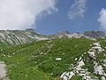 View from Edmund-Probst-Haus to the Nebelhorn