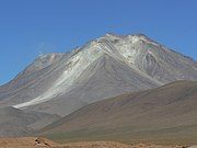 Ollagüe seen from Bolivia.