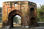 The Punjabi gate in the Roshanara Bagh