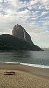 Sugarloaf as seen from Praia Vermelha (Red Beach)