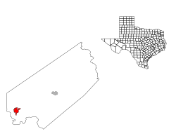 Location of Trinity, Texas