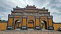 Main gate to the burial area