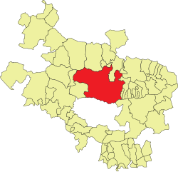 Location within Álava