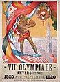 Image 9Poster for the 1920 Summer Olympics, held at Antwerp (from History of Belgium)