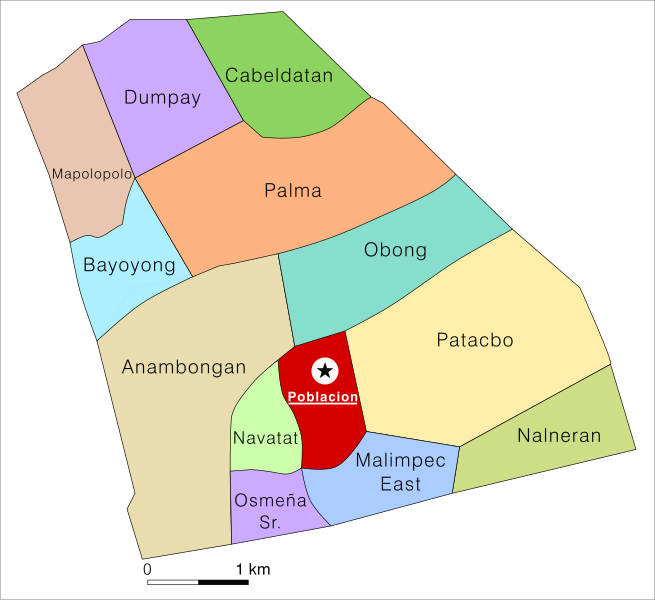 File:Basista,Pangasinan, Philippines Barangays.svg