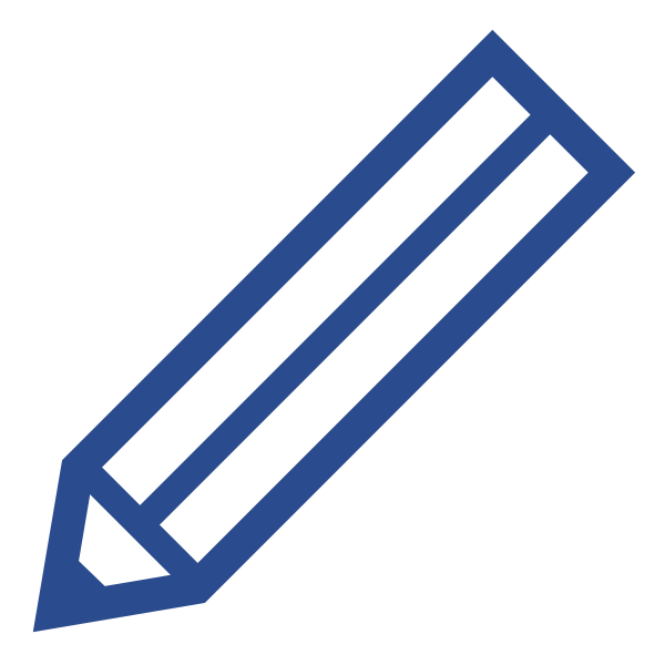 File:Blue pencil.svg