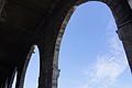 Arched door architecture in the hallway