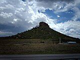 Castle Rock as seen from I-25