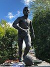 Statue of Davie Cooper in Hamilton