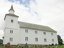 View of the village church