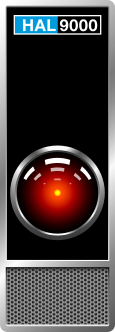 Illustration of HAL 9000